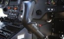 Helicopter cockpit joystick controller