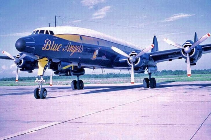 Lockheed Constellation of the Blue Angels 1