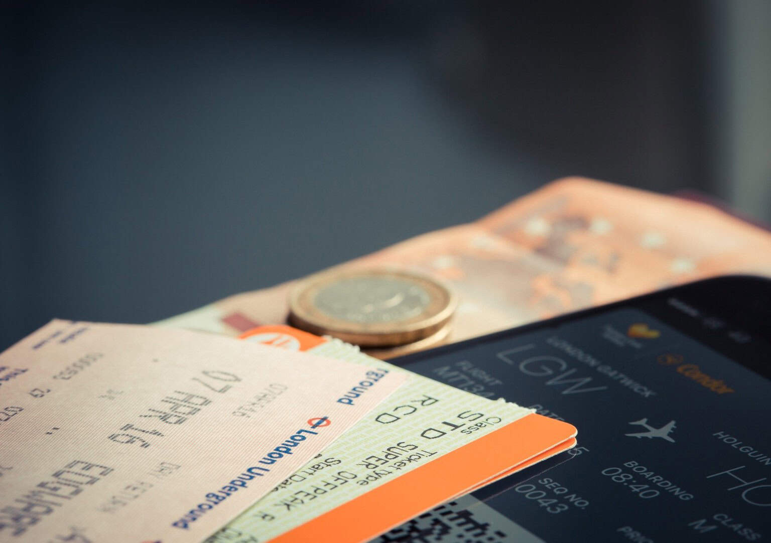 Plane Ticket and Departure Info