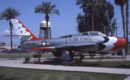 Republic F 84F Thunderstreak in Thunderbirds colors