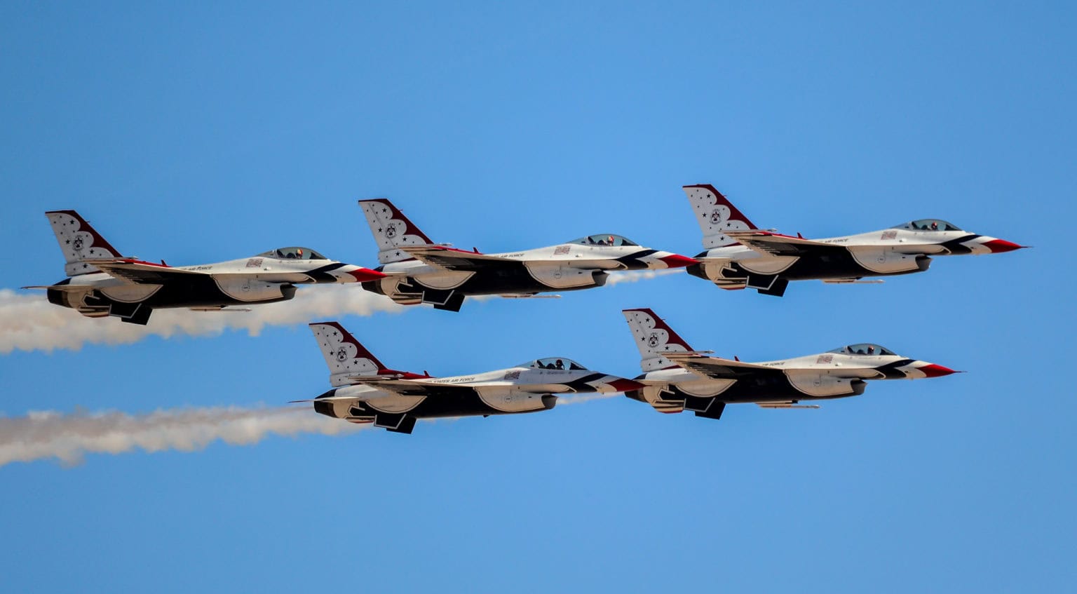 Thunderbirds at Nellis AFB Las Vegas