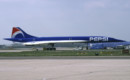 Air France Concorde F BTSD with Pepsi logo.