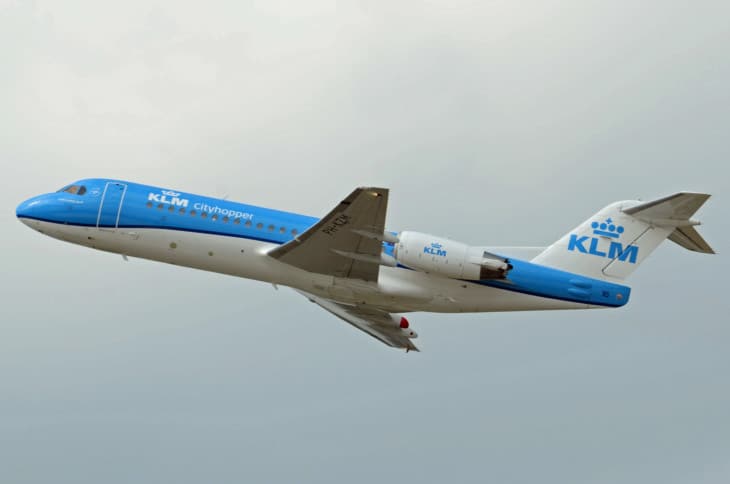 KLM Cityhopper Fokker 70 ‘PH KZM
