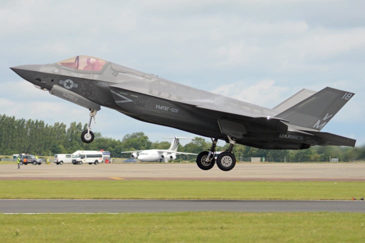 Lockheed Martin F 35B Lightning II.
