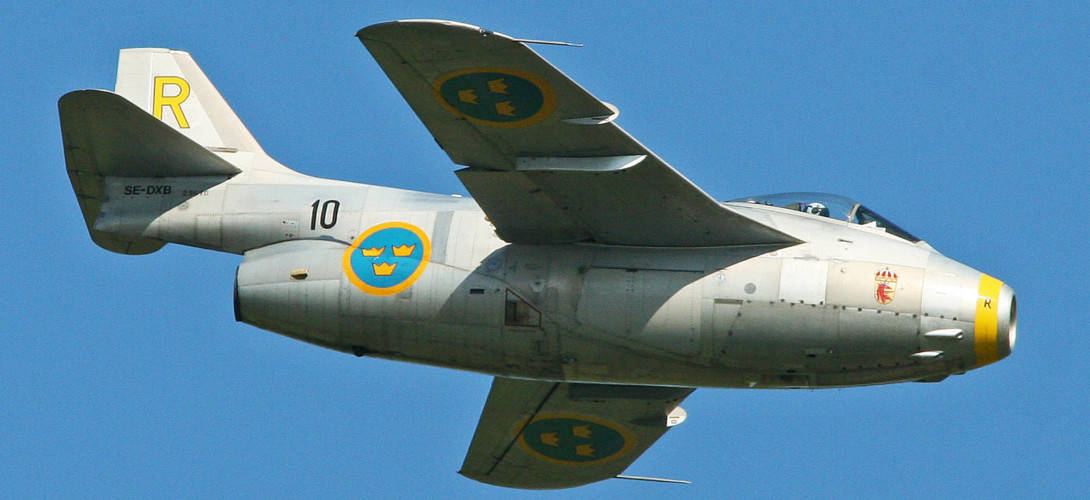 Saab J 29F Tunnan 29670 R 1
