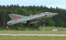 Saab J 35J Draken Swedish AF Heritage Flight.