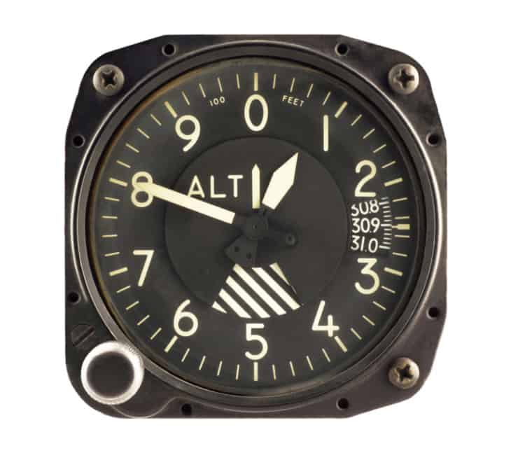 Airplane altimeter
