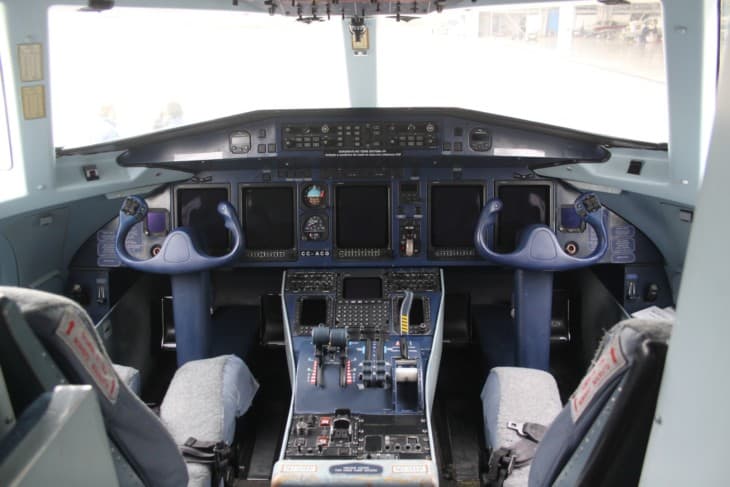 Cockpit of Dornier Do.328 110 CC ACG