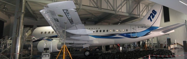 Dornier 728 as a test vehicle for climate researc