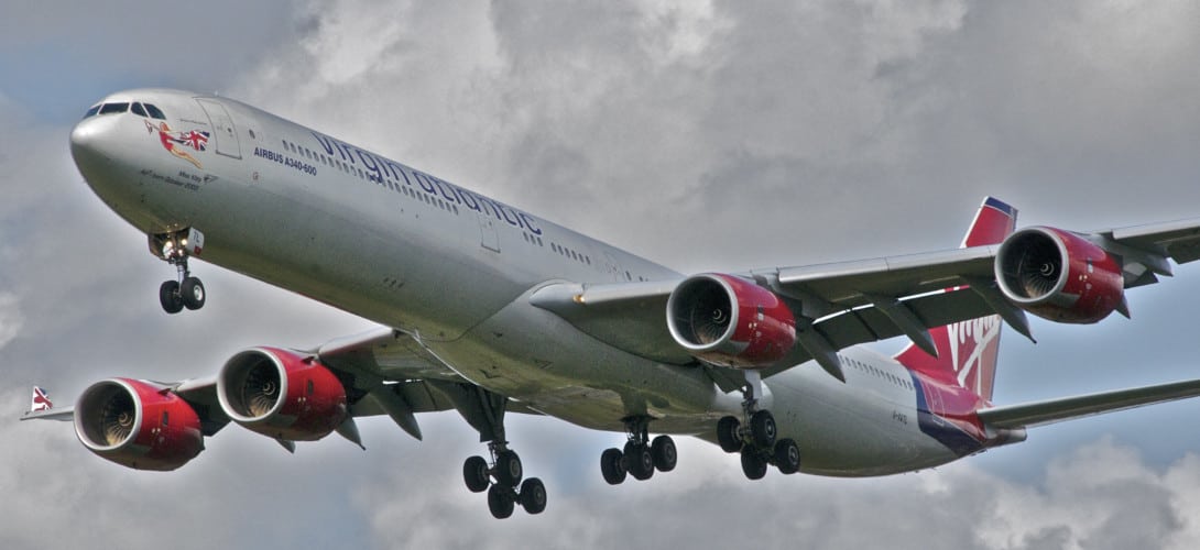 Virgin Atlantic Airbus A340 600
