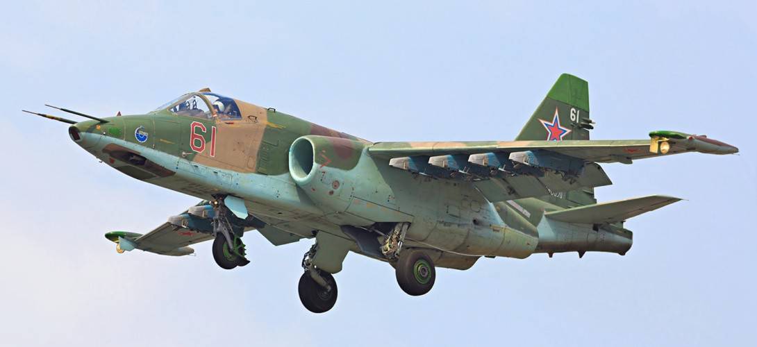 Sukhoi Su 25 of the Russian Air Force