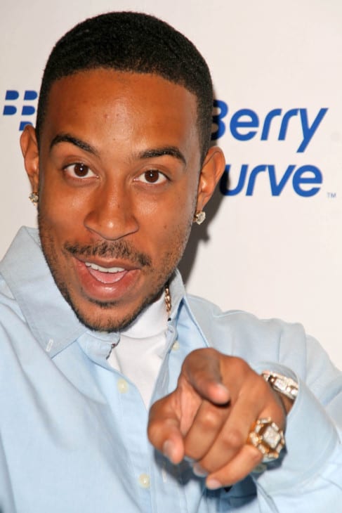 Ludacris at the Launch Party for the BlackBerry Curve hosted by AT and T