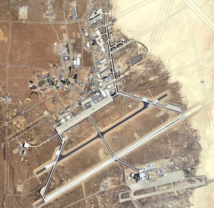 Edwards Air Force Base runways
