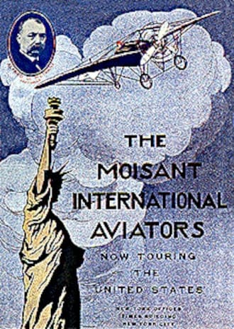 Moisant-International-Aviators-advertising-poster