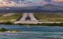 Runway of Aruba Airport