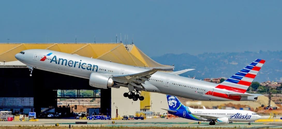 American Airlines Boeing 777 323