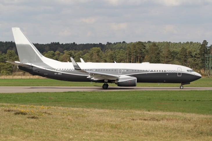 Boeing 737-8LX BBJ2 (VP-BBZ)