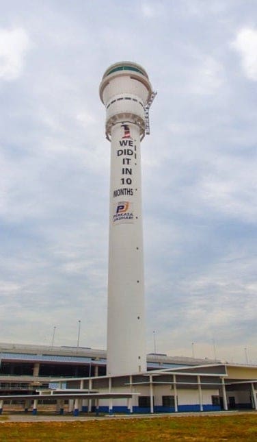 KLIA2 Air Traffic Control Tower 1