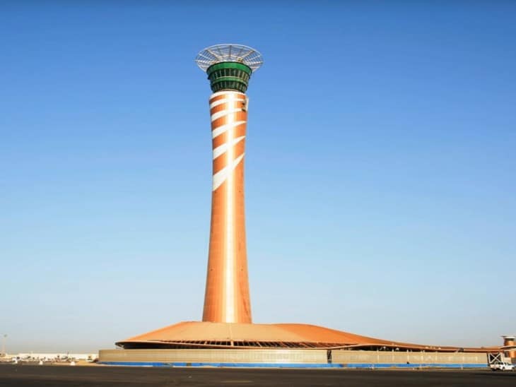 King Abdulaziz International Airport Air Traffic Control Tower