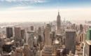 New York City Manhattan downtown skyline