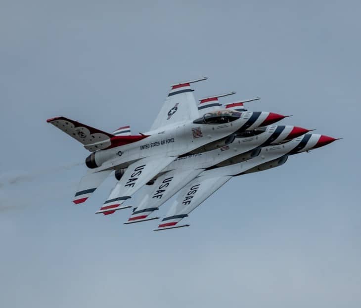 Thunderbirds at Wings Over North Georgia Air Show