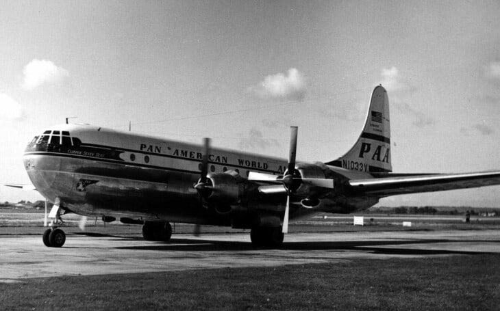 A Pan Am Stratocruiser similar to the accident aircraft