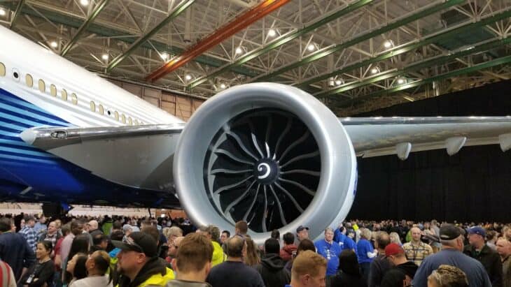 boeing 777x with ge9x