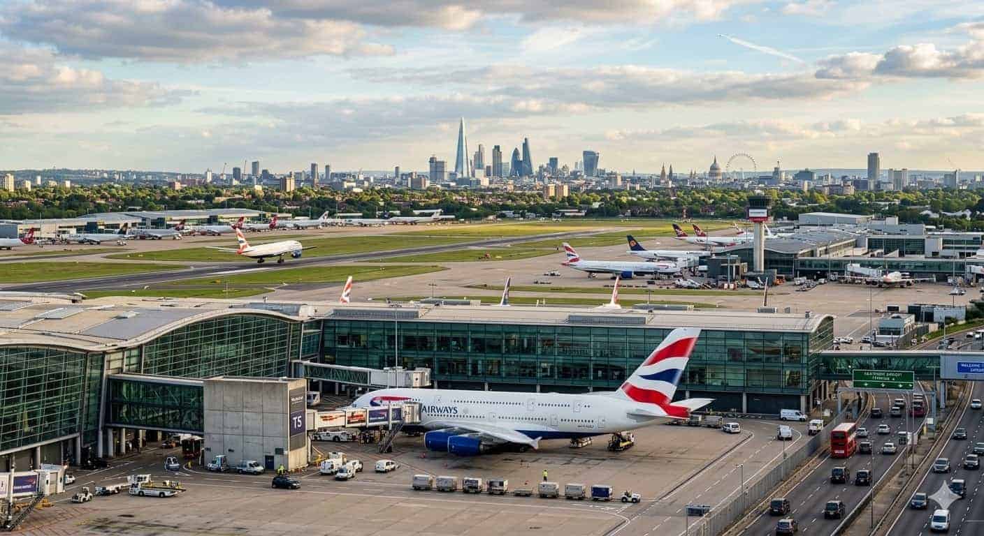 London LHR - AI impression