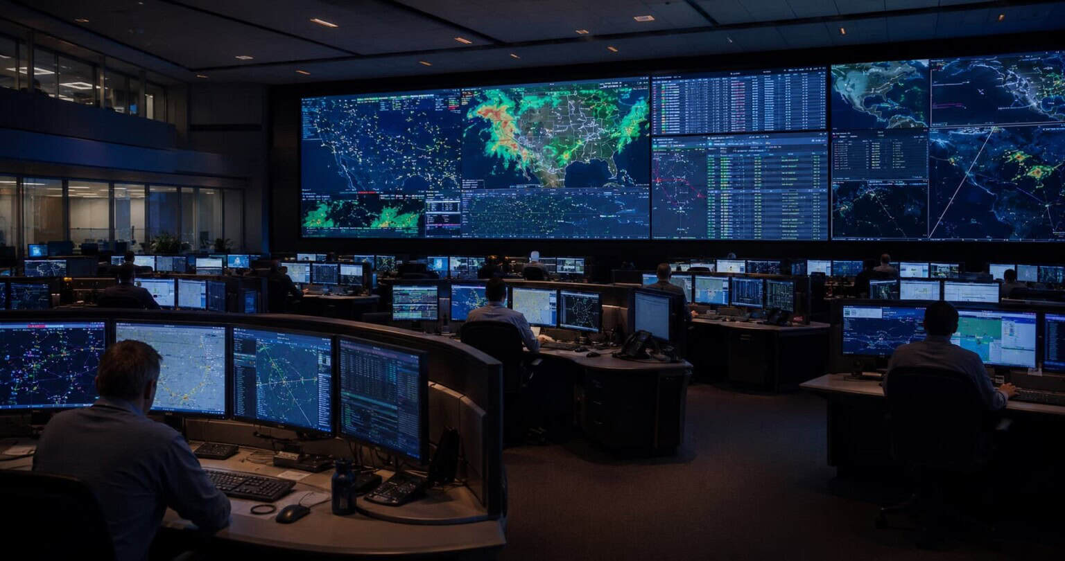 Airline operations control centre