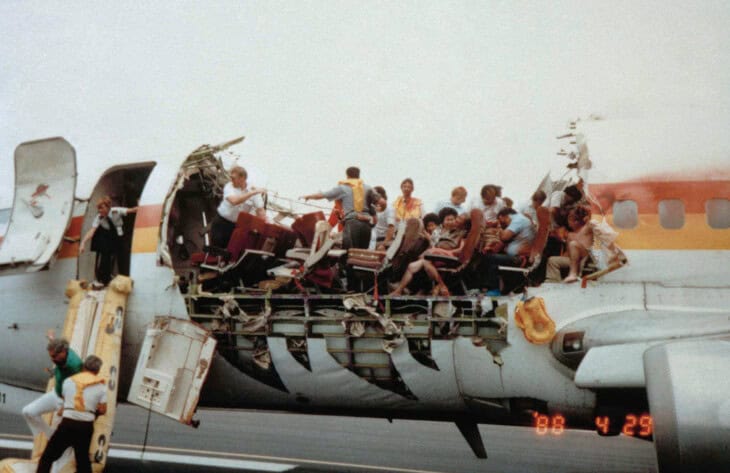 Boeing 737 297 N73711 Aloha Airlines Flight 243