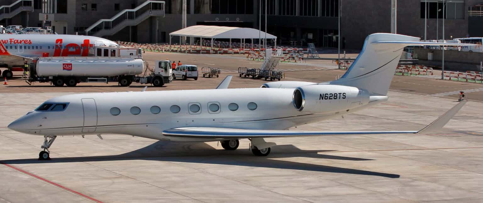 N628TS Gulfstream G650 Elon Musk