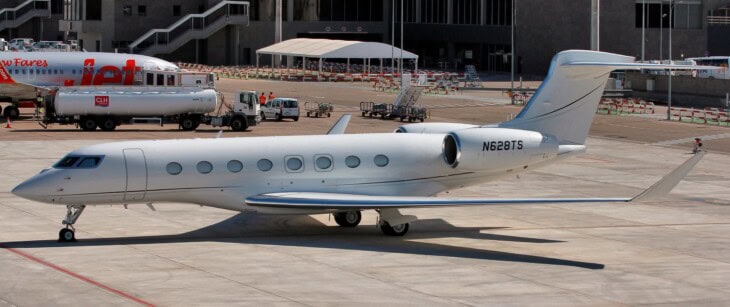 N628TS Gulfstream G650 Elon Musk