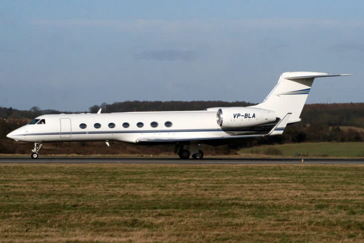 VP BLA Gulfstream G550