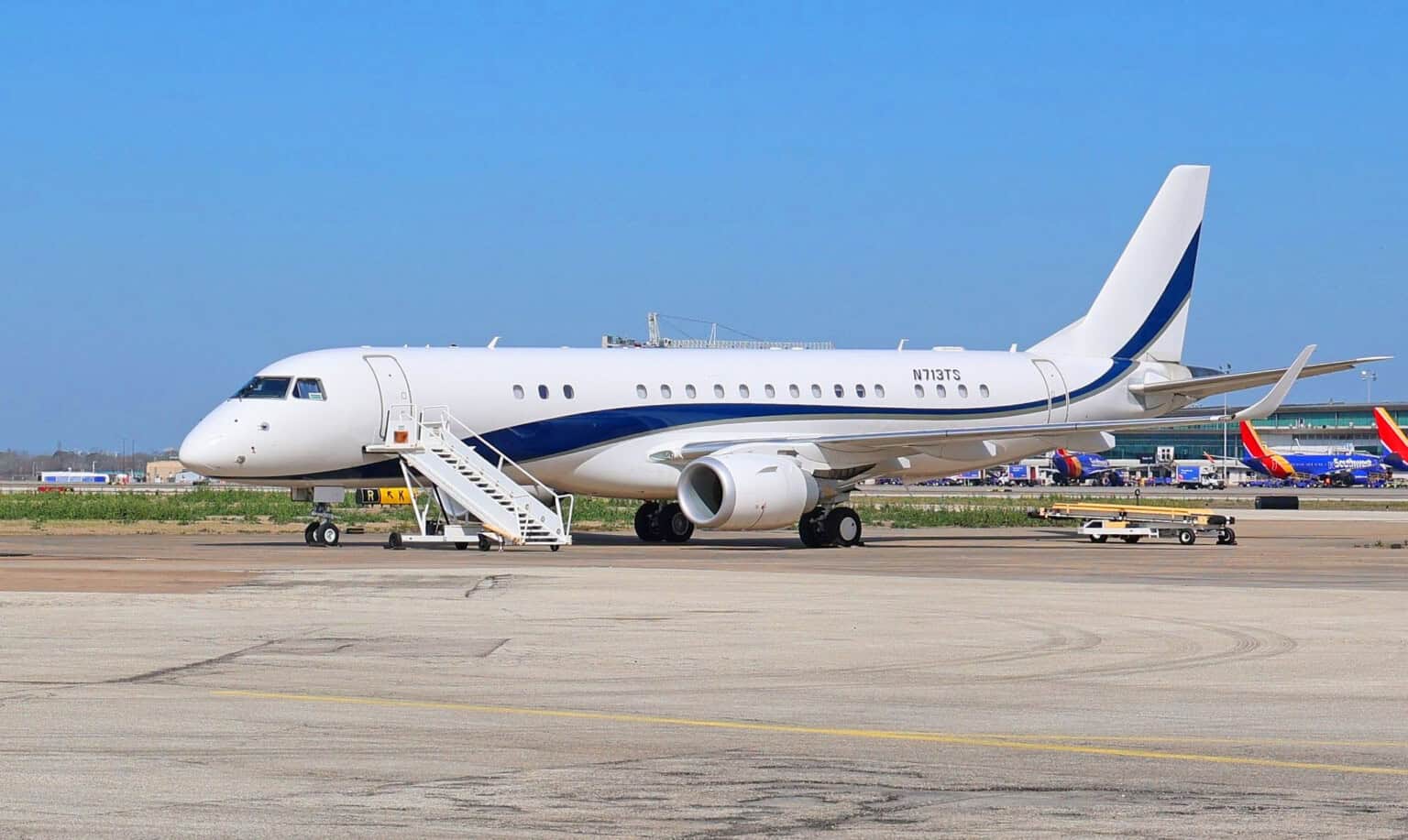 2015 Embraer ERJ 190 100 ECJ N713TS, Travis Scott