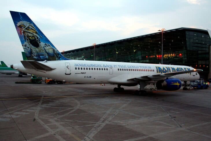 G-OJIB Boeing 757-23A Iron Maiden Ed Force One