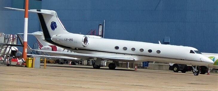 LV IRQ Gulfstream G5 Lionel Messi