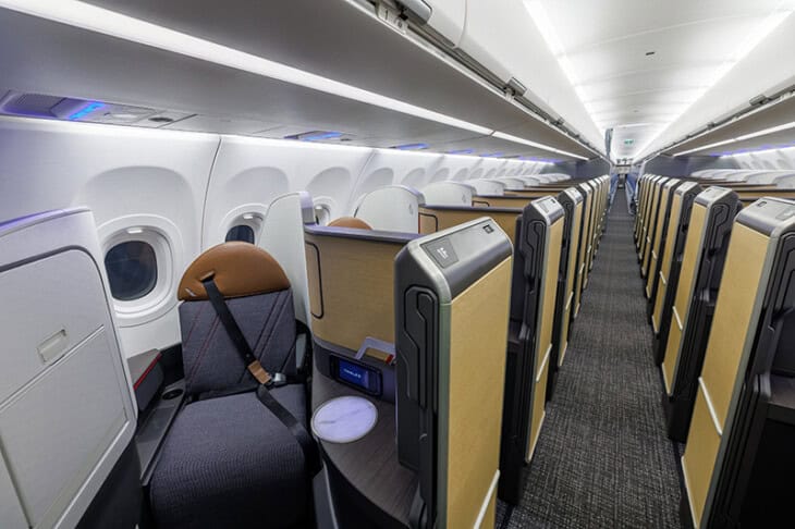 A321XLR Flagship Suite seats