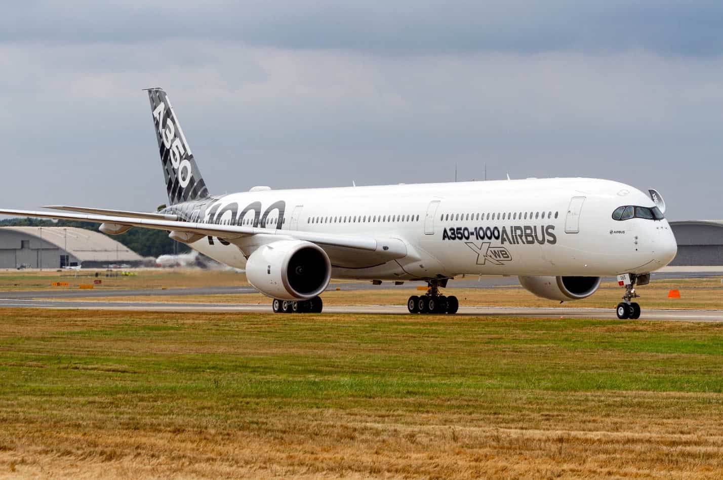 Airbus A350 at Farnborough