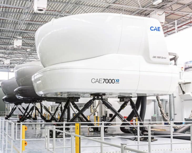 B737 MAX full flight simulator
