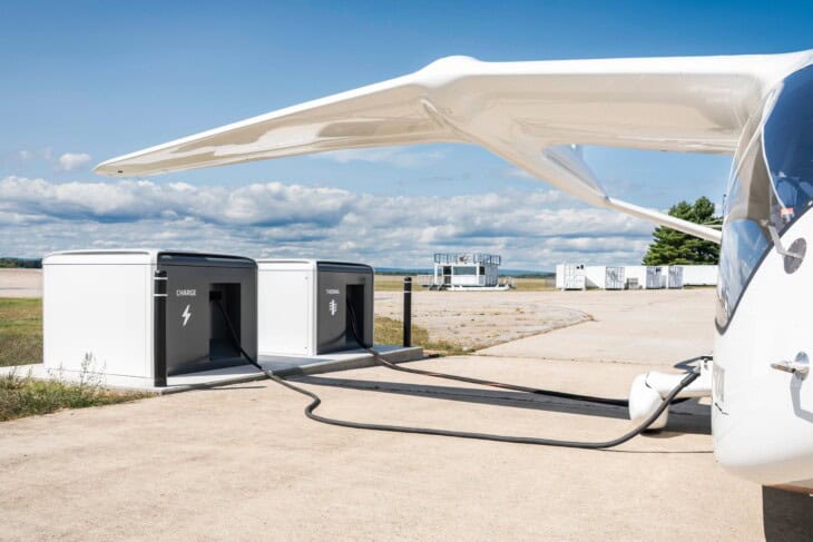 BETA Technologies CX300 charging