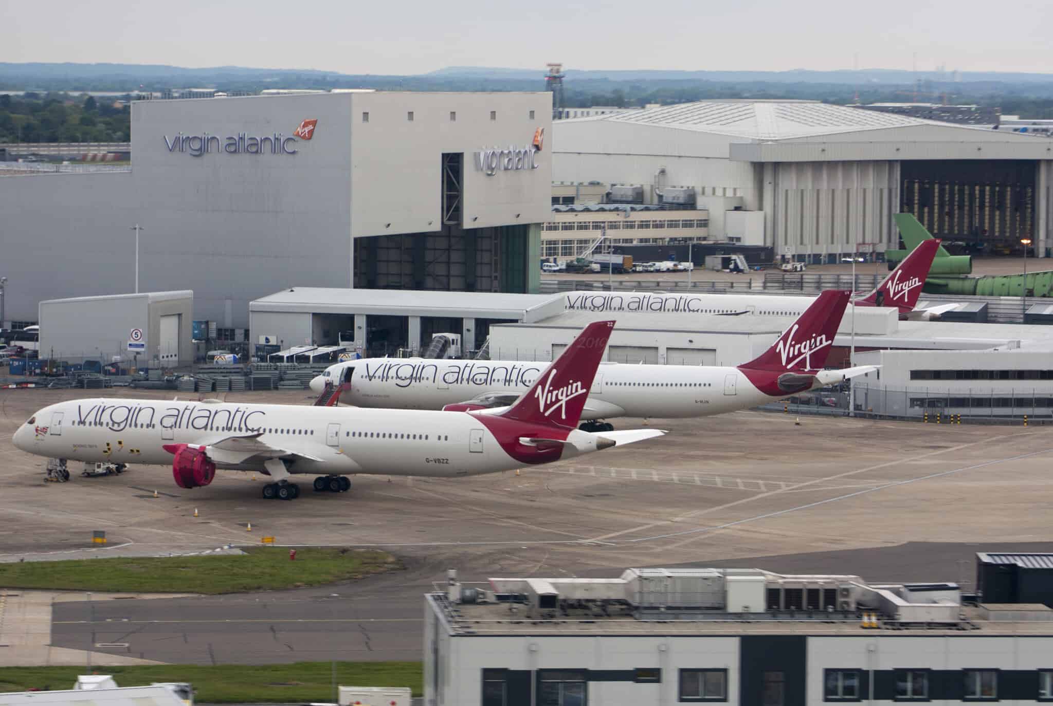 Boeing 787-9 Virgin Atlantic Airways at London Heathrow
