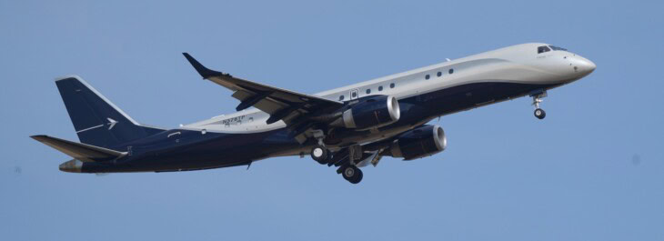 N378TP Embraer Lineage 1000 of Tyler Perry