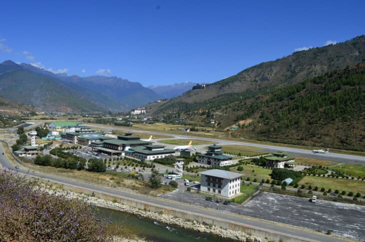 Paro Airport Bhutan