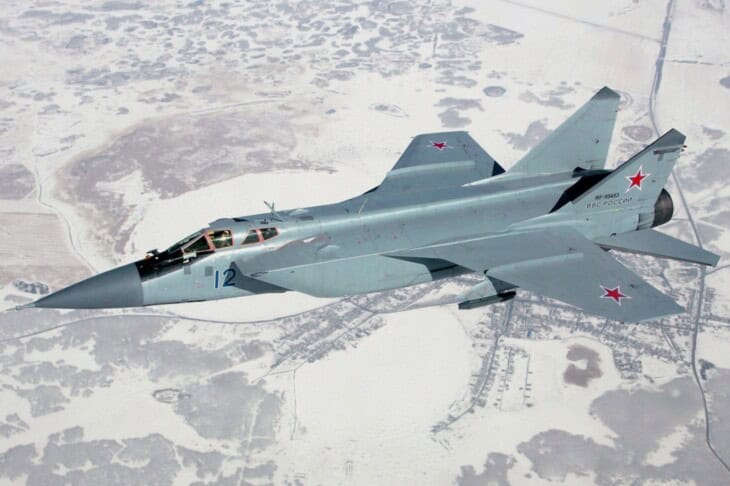 Russian Air Force Mikoyan Gurevich MiG 31