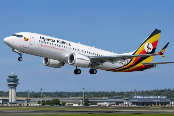 Uganda Airlines Boeing 737 MAX