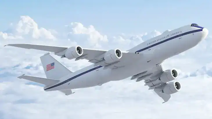 A rendering of the future E 4C SAOC for the US Air Force