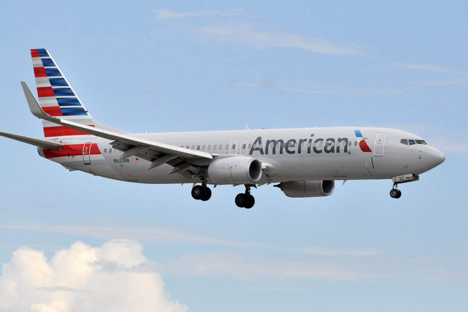 American Airlines Boeing 737 800