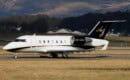 Bombardier Challenger 605 (A6 SAJ) in Glasgow