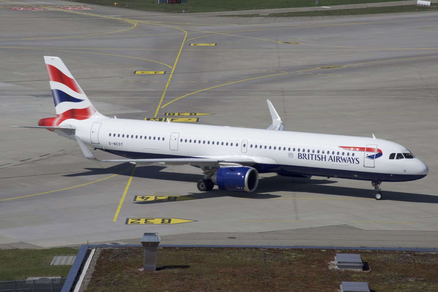 British Airways Airbus A321 251NX – G NEOT