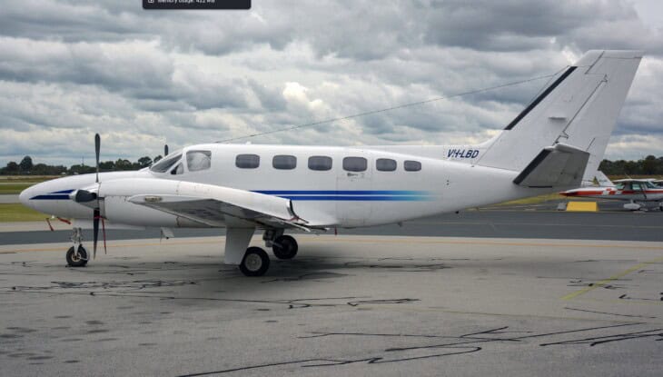 Cessna 441 Conquest II (VH LBD) 2